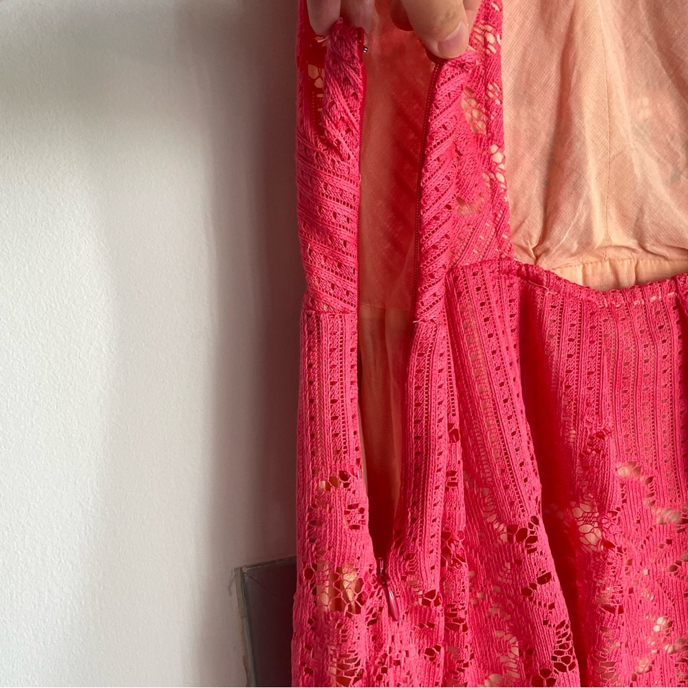 FREE PEOPLE Lace Rocco Mini Dress - Picture 8 of 14